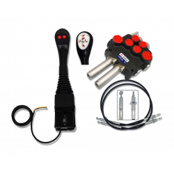 ROZDZIELACZ 80L + JOYSTICK 2P ZESTAW 2 SEK DO TURA LINKI 1000mm